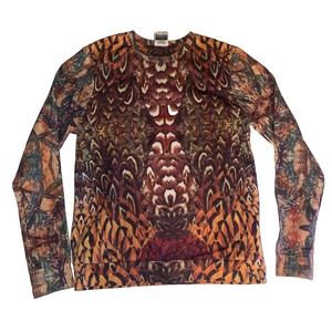 Hype Sweatshirt Size Medium‎ Regular Fit Animal Safari Print